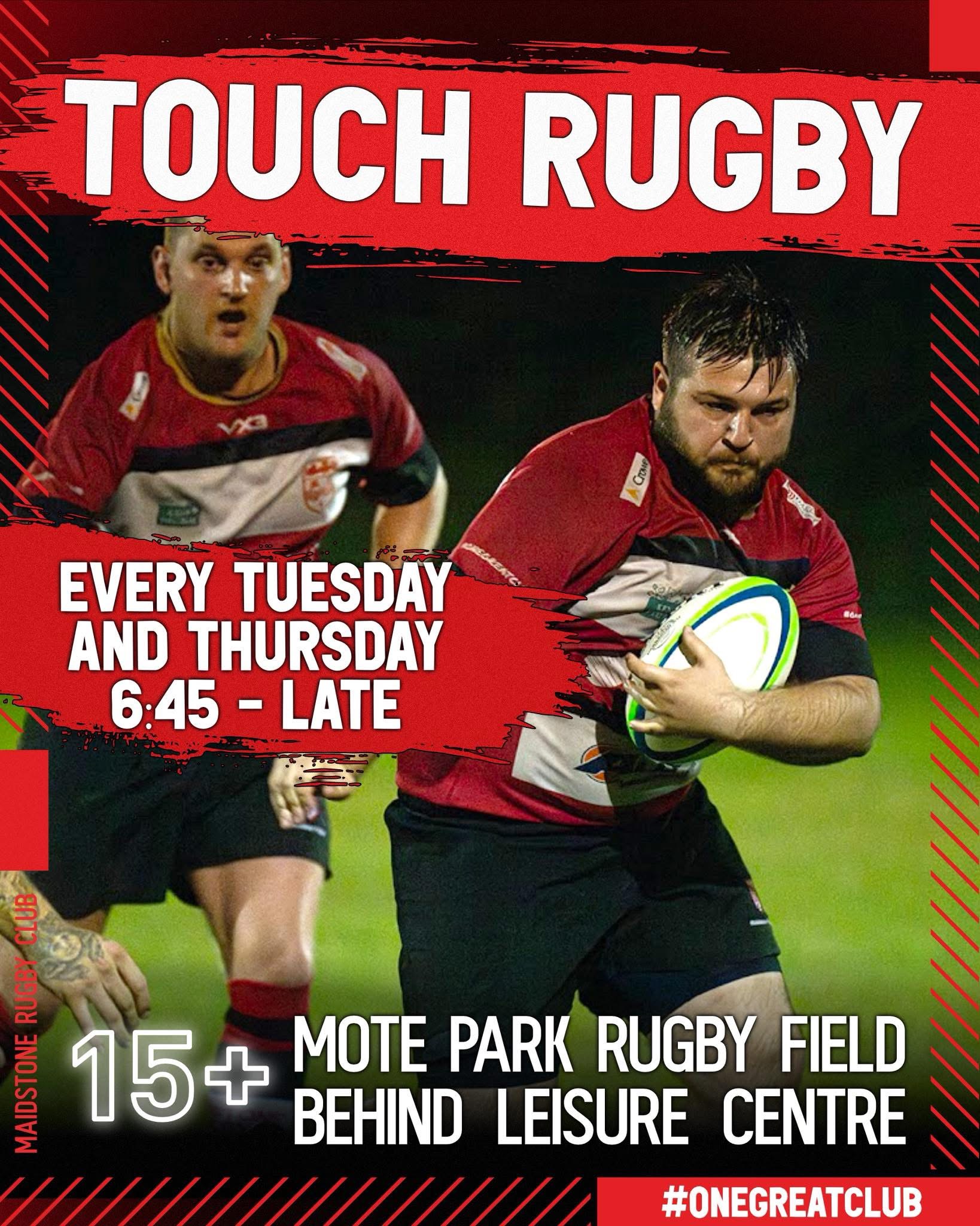 Wolves Touch Rugby Touch Rugby is back ! - Maidstone Rugby Club